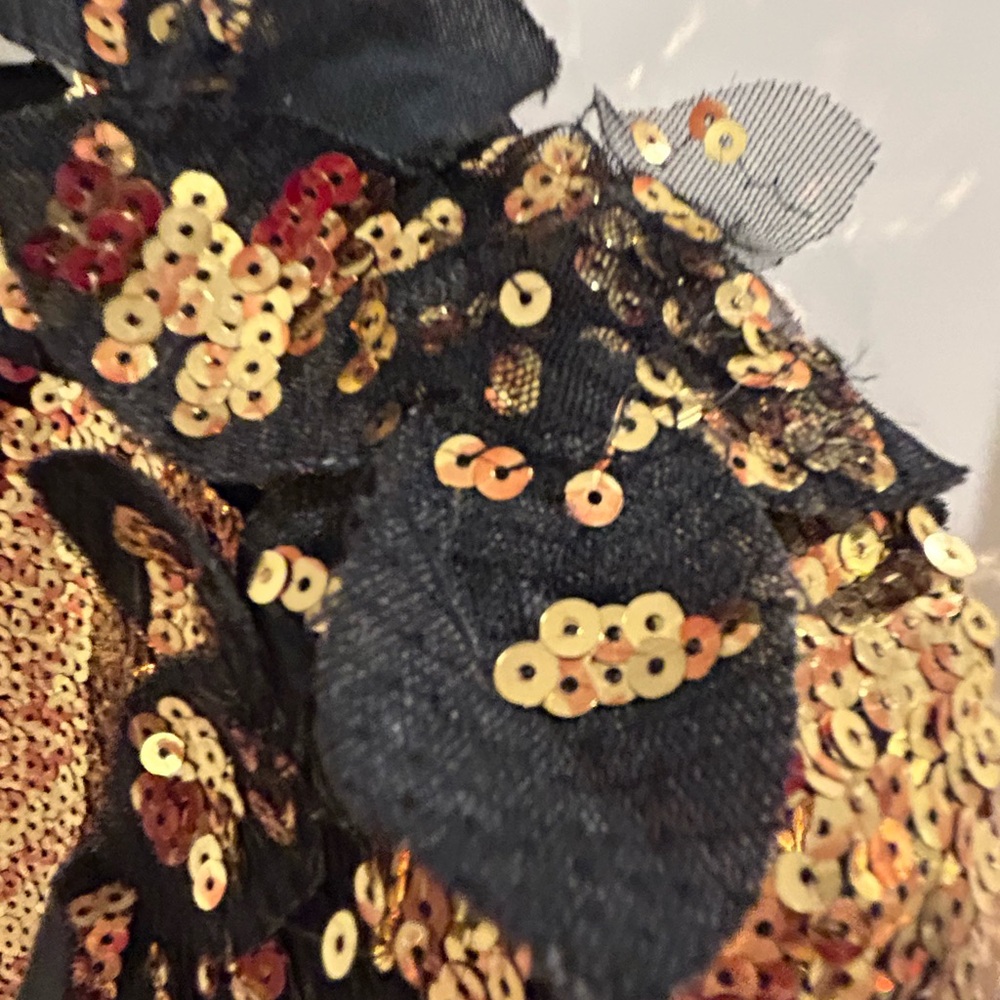 Gold Sequin Jacket - image 6